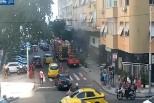 Imagem ilustrativa da imagem Restaurante pega fogo na Zona Sul do Rio