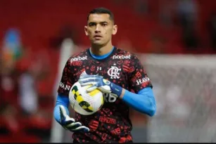 Imagem ilustrativa da imagem Santos anuncia saída do Flamengo: 'Um dos maiores clubes do mundo'