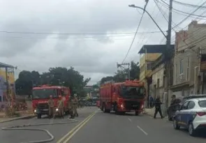 Imagem ilustrativa da imagem Vazamento de gás em São Gonçalo interdita via movimentada