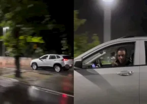 Imagem ilustrativa da imagem Vídeo: motorista flagrado dirigindo em ciclovia na Zona Sul do Rio