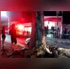 Água chegou a invadir a igreja Videira pelo teto