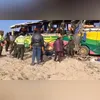 Imagem ilustrativa da imagem Acidente entre dois ônibus deixa pelo menos 37 mortos