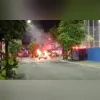 Imagem ilustrativa da imagem Carro é engolido pelo fogo em Alcântara; vídeo