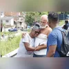 Em um descuido do agressor, a vítima pediu socorro à família