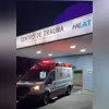 Vítima recebeu atendimento em hospital particular na Glória antes de ser transferida para o Heat