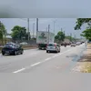 Alagamento paralisou o trânsito na altura do Km 287 da BR-101, em Itaboraí