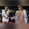 Imagem ilustrativa da imagem 'Peladona do blazer' faz strip em frente a delegacia no Carnaval