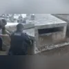 Vidro quebrou com o impacto da queda da aluna