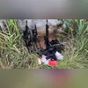 O suspeito fugiu antes da chegada das equipes da Polícia Militar