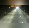 Operação foi registrada por populares que seguiam em direção ao túnel Charitas-Cafubá