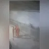 Equipe da Seconserva iniciou um trabalho de demolição no trecho afetado
