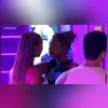 Imagem ilustrativa da imagem Veja o momento do beijo entre Aline e Thamiris no BBB 25