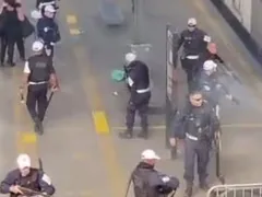 Confronto antes de clássico no Rio tem tiros não letais; vídeo