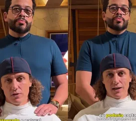 David Luiz muda de visual e web reage; veja antes e depois