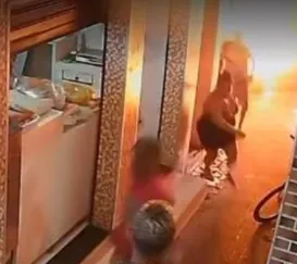 Homem em situação de rua é incendiado dentro de mercado