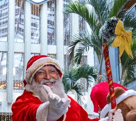 Mercado Municipal de Niterói terá Papai Noel de helicóptero e carreata de Natal