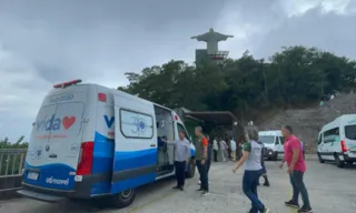 Imagem ilustrativa da imagem Após morte de turista, Cristo passa a ter duas ambulâncias