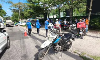 Imagem ilustrativa da imagem Mais de 20 motos autuadas por infrações em Niterói
