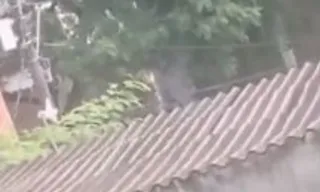 Imagem ilustrativa da imagem Pânico durante tiroteio na Zona Oeste do Rio; vídeo
