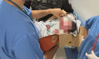 Imagem ilustrativa da imagem Recém-nascido é encontrado em caixa de papelão na Baixada