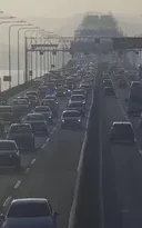 Imagem ilustrativa da imagem Tá agarrado! Veja o tempo de travessia na Ponte Rio-Niterói