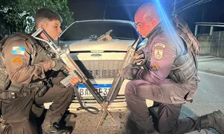 Imagem ilustrativa da imagem Traficante foragido tenta dar migué, mas acaba preso em Maricá