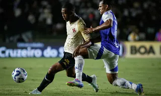 Imagem ilustrativa da imagem Vasco joga mal e perde para o Cruzeiro fora de casa