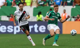 Imagem ilustrativa da imagem Vasco perde para o Palmeiras em jogo difícil no Brasileirão