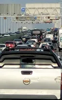 Imagem ilustrativa da imagem Volta do megaferiado: veja como está trânsito na Ponte e na BR-101