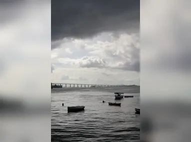 Períodos de céu nublado em Niterói e São Gonçalo