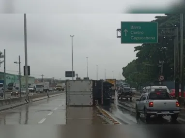 Lentidão no sentido Rio ocorre dos acessos até o Vão Central