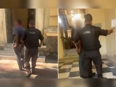 Agentes acharam o foragido, que portava uma pistola calibre 9mm com numeração raspada