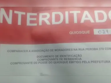 Os suspeitos fugiram assim que perceberam o aparato policial