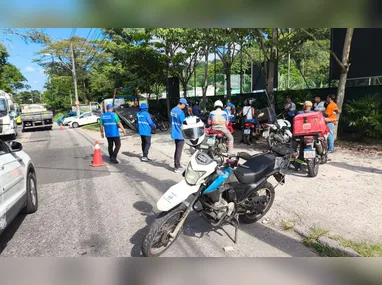 Imagem ilustrativa da imagem Mais de 20 motos autuadas por infrações em Niterói