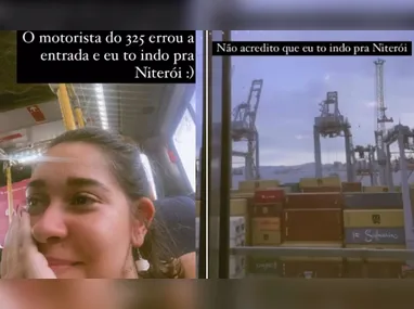 Imagem ilustrativa da imagem Ônibus do Rio erra trajeto e vai parar em Niterói; vídeo