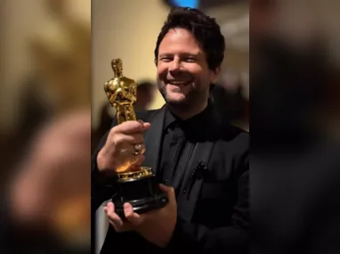 Imagem ilustrativa da imagem Selton Mello mostra bastidores do Oscar para o Brasil; vídeo