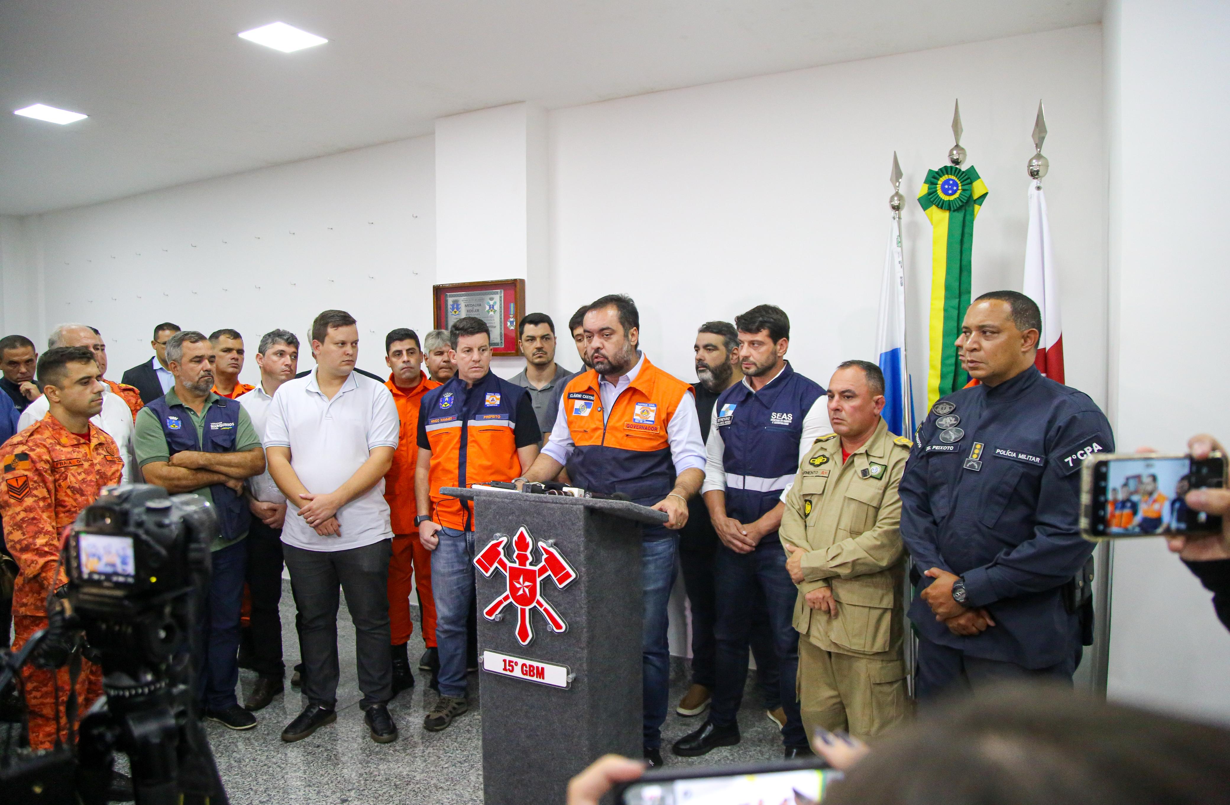 Petrópolis monta 24 pontos de apoio para a população