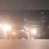 Devido ao acidente, houve um congestionamento de 4 km na região