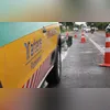 Agentes da NitTrans foram acionados e estão no local para orientar o tráfego
