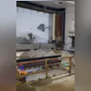 Reboco caiu e, segundo moradora, quase fez vítima