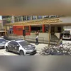 Carro usado pelos ladrões foi apreendido no Calaboca