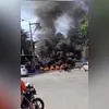Imagem ilustrativa da imagem Criminosos ateiam fogo em barricadas e fecham ruas de SG