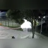 A vítima foi socorrida pelos bombeiros