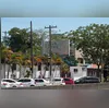 Os criminosos adulteraram a placa do veículo após o roubo, segundo a PM