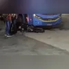 Tanto o condutor do carro quanto o motorista do ônibus foram levados para prestar depoimento na delegacia