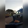 Devido ao acidente, houve um congestionamento de 4 km na região