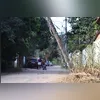 Imagem ilustrativa da imagem Poste ameaça cair em pedestres e motoristas em Niterói
