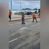 Vítima foi socorrida e levada ao Hospital Estadual Roberto Chabo, em Araruama