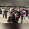 Todos os materiais cortantes apreendidos na ação