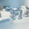 A peça de carne levada do açougue foi encontrada dentro da mochila do suspeito